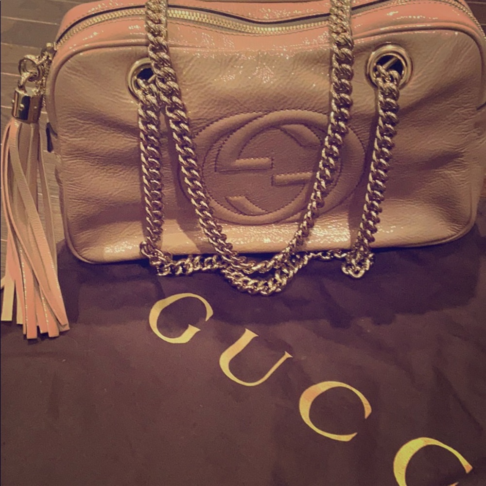 Gucci Soho Patent Bag